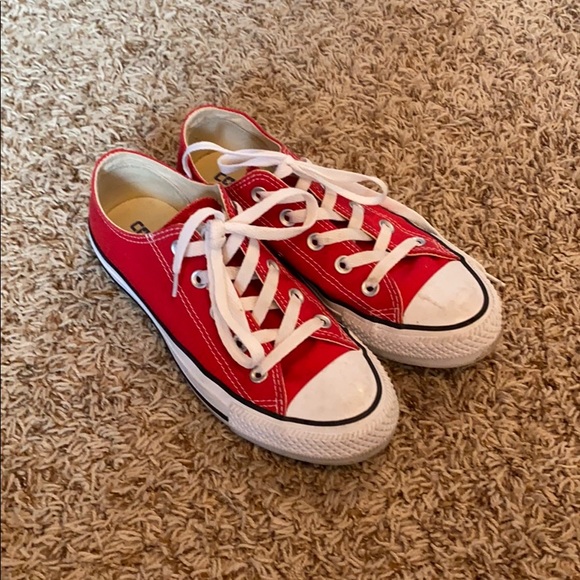 Red Converse - Picture 1 of 4